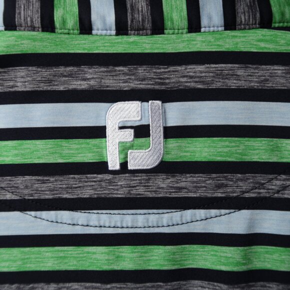 FootJoy Green Striped Heritage Palms Performance Polo (2XL)! ⛳️ - Picture 7 of 10
